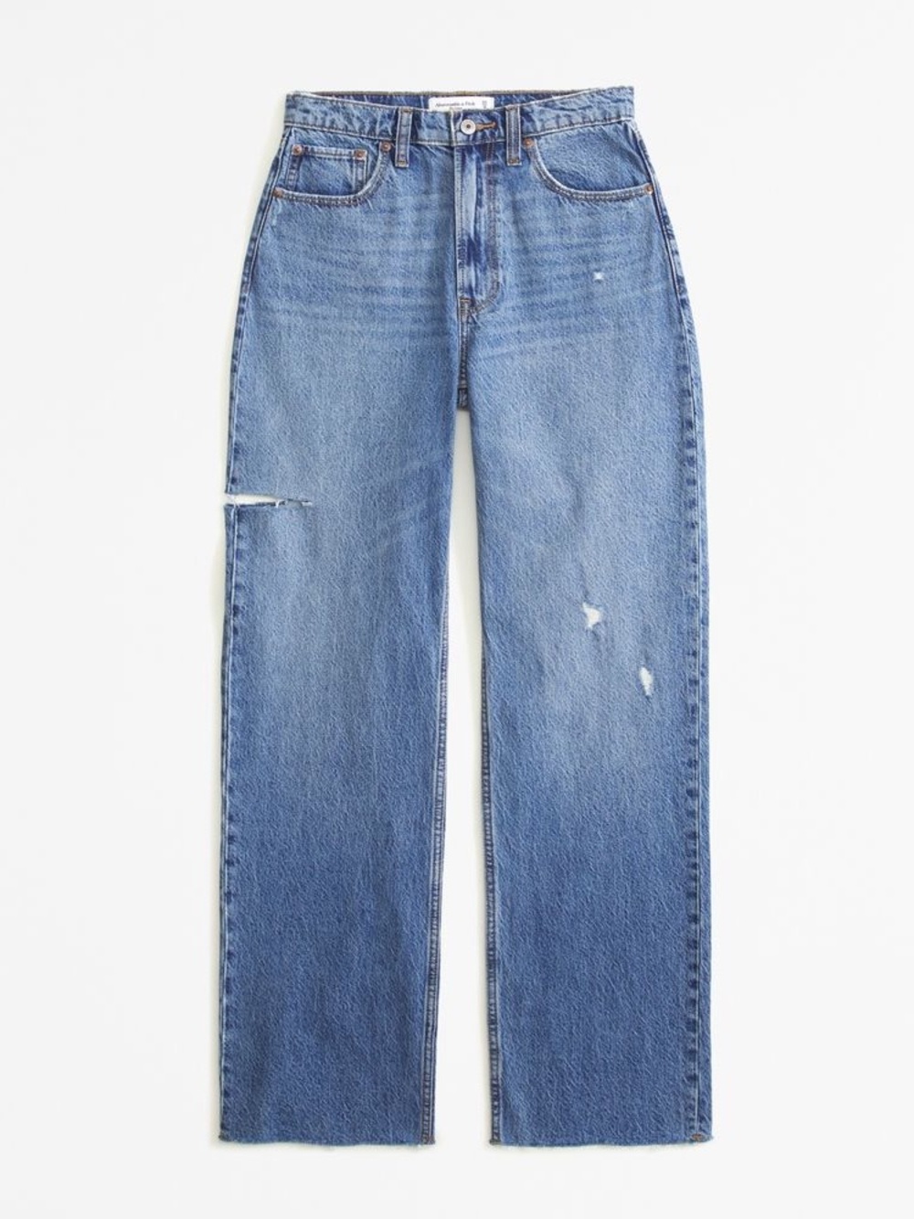 Abercrombie Curve Love Distressed Jean size 10